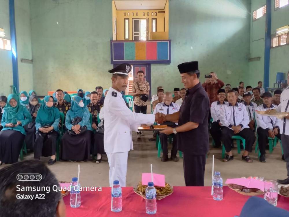 SERAH TERIMA JABATAN KEPALA DESA SITUMANDALA PERIODE 2022 – 2028